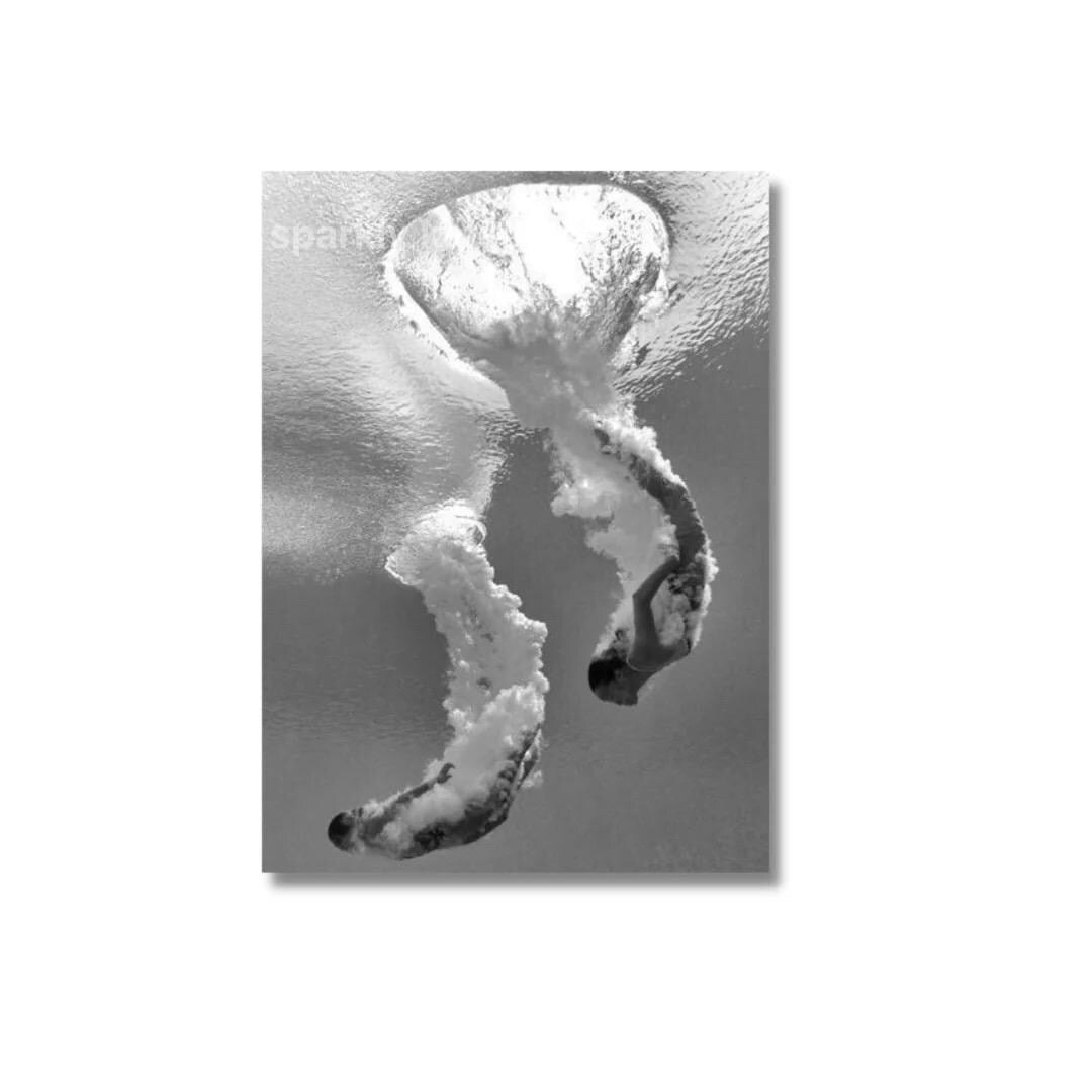 Beach dive water single | PNJ 24x36” digital print art