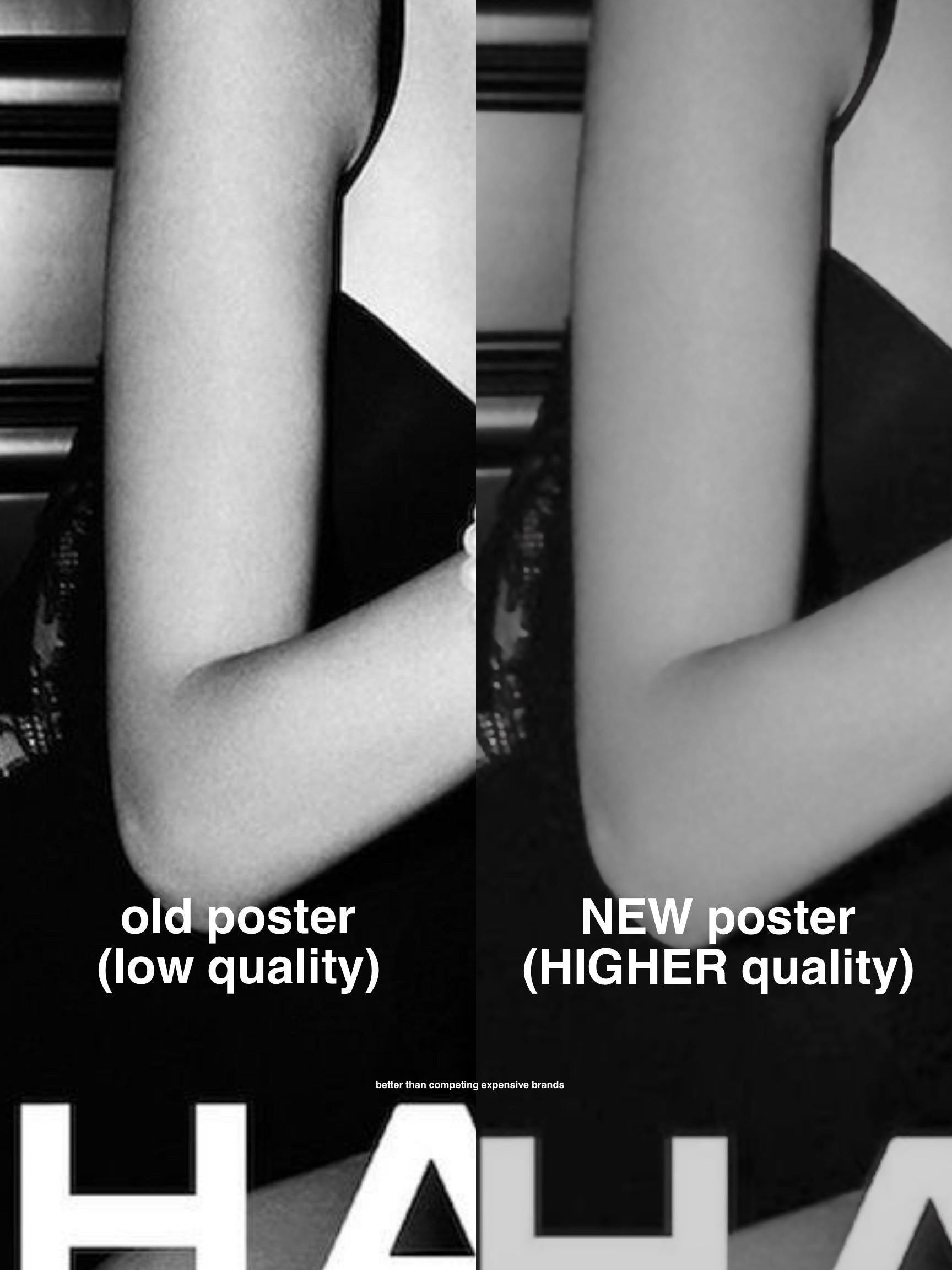 Poster duo room decor | PNJ 24x36” & 18x24” digital print art