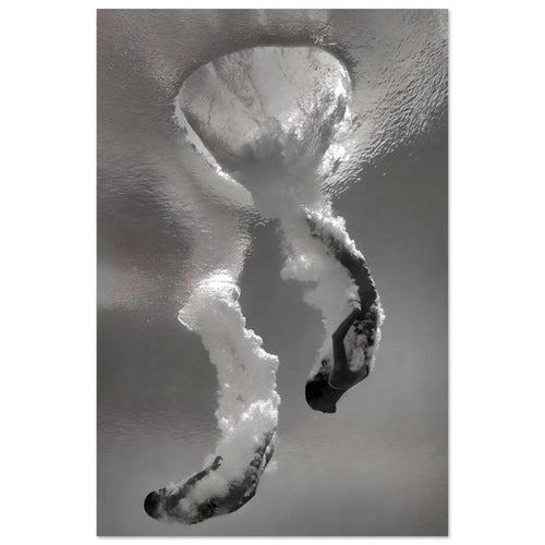 Beach dive water single | PNJ 24x36” digital print art
